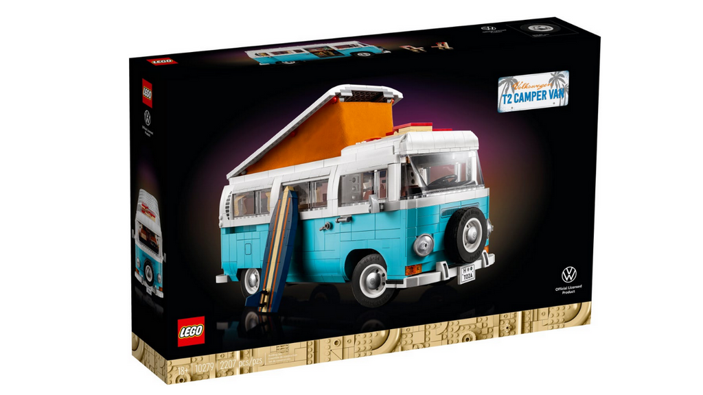 LEGO Creator Volkswagen T2 Camper Van Set 10279 Revealed