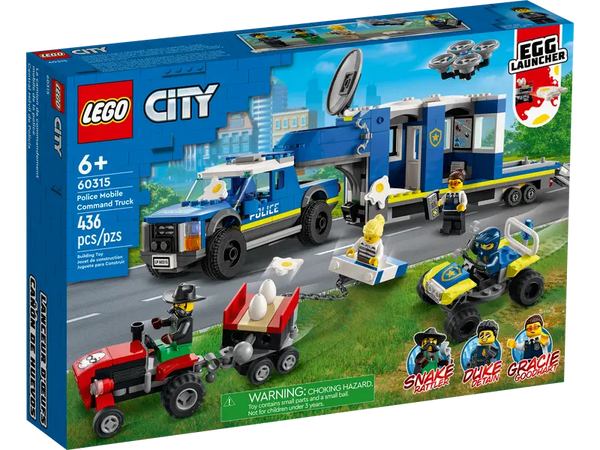 LEGO 60315 City Set Police Mobile Command Truck