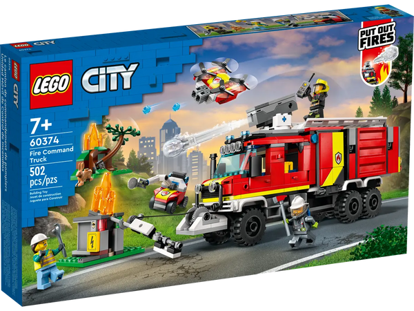 LEGO 60374 City Set Fire Command Truck