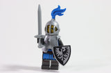 LEGO® Castle Black Falcon Knight Body Armour Sword Shield - Pack of 4 Soldiers