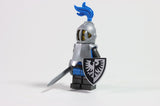 LEGO® Castle Black Falcon Knight Body Armour Sword Shield - Pack of 4 Soldiers