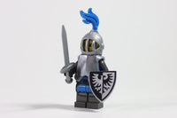 LEGO® Castle Black Falcon Knight Body Armour Sword Shield - Pack of 4 Soldiers