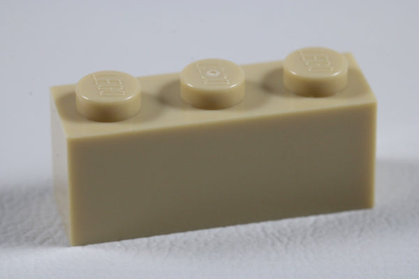 LEGO® Tan Brick 1 x 3 ID 3622 [Pack of 10 Bricks]