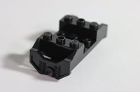 LEGO® Black Remote Control Train Wheel Holder, Wheels & Yellow Bogie Plate ID 38339 38340 4025